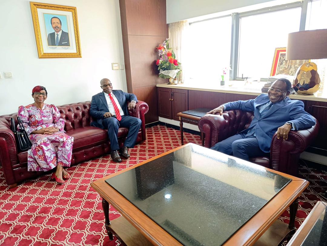 Le MINEE reçoit le ministre Centrafricain du développement de l'énergie